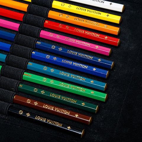 LOUIS VUITTON 2021 Monogram Fornasetti Color Pouch Colored Pencils Other stationery multicolor WS20097