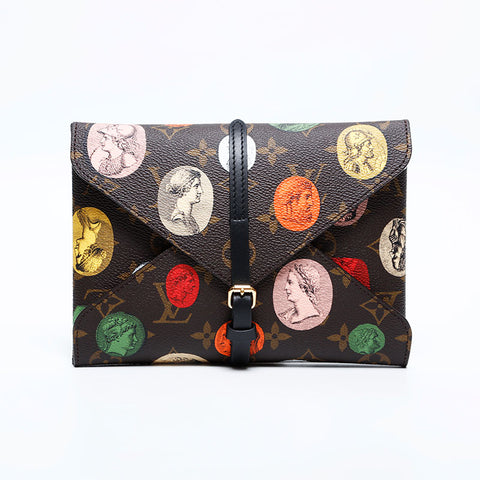 LOUIS VUITTON 2021 Monogram Fornasetti Color Pouch Colored Pencils Other stationery multicolor WS20097