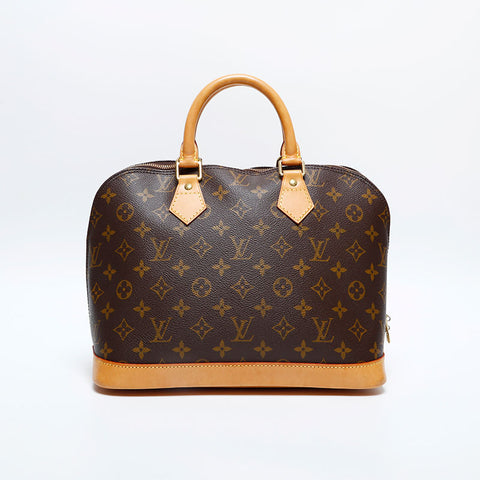 ルイ・ヴィトン LOUIS VUITTON 1998年製 モノグラム アルマ PM ハンドバッグ ブラウン WS20099