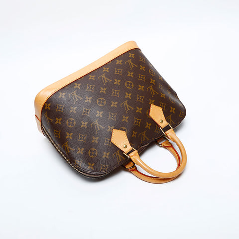 ルイ・ヴィトン LOUIS VUITTON 1998年製 モノグラム アルマ PM ハンドバッグ ブラウン WS20099