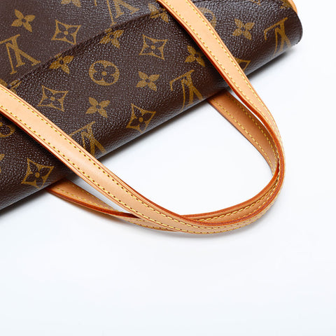 LOUIS VUITTON 2007 Monogram Sonatine Handbag Brown WS20101