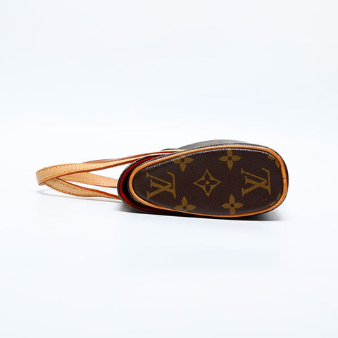 LOUIS VUITTON 2007 Monogram Sonatine Handbag Brown WS20101