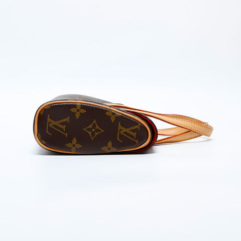 LOUIS VUITTON 2007 Monogram Sonatine Handbag Brown WS20101