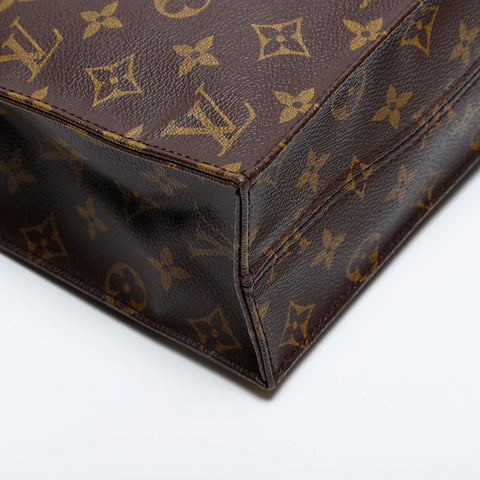 ルイ・ヴィトン LOUIS VUITTON モノグラム サックプラ トートバッグ ブラウン WS20103