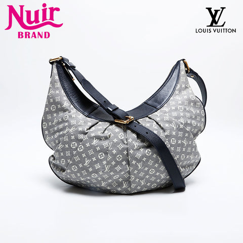 ルイ・ヴィトン LOUIS VUITTON 2011年製 モノグラムイディール ラプソディー MM ショルダーバッグ ネイビー WS20105
