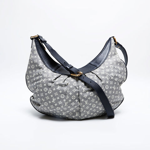 ルイ・ヴィトン LOUIS VUITTON 2011年製 モノグラムイディール ラプソディー MM ショルダーバッグ ネイビー WS20105