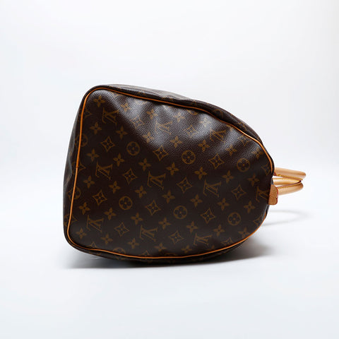 LOUIS VUITTON 2005 Monogram Keepall 55 Boston bag Brown WS20107