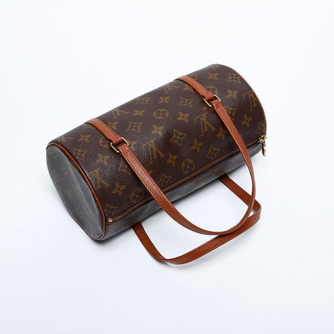 ルイ・ヴィトン LOUIS VUITTON 1994年製 モノグラム パピヨン26 ハンドバッグ ブラウン WS20110