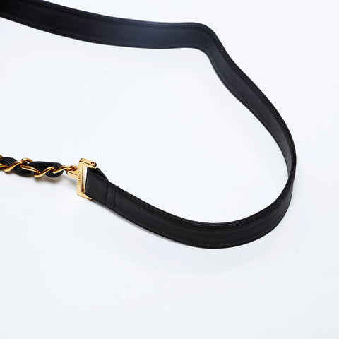 CHANEL No. 3 1994-1999 Lambskin Matelasse Backpack Â· Daypack black WS20113