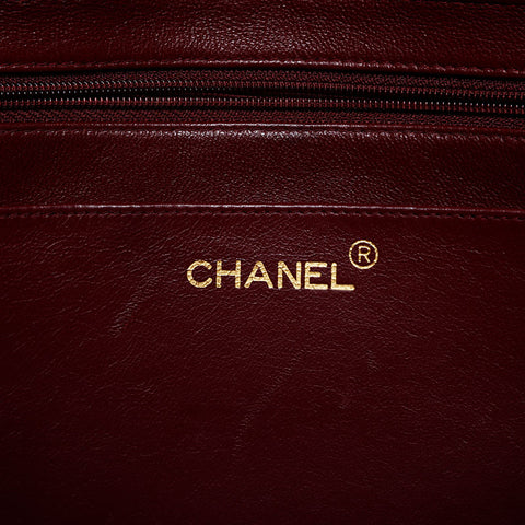 CHANEL No. 3 1994-1999 Lambskin Matelasse Backpack Â· Daypack black WS20113