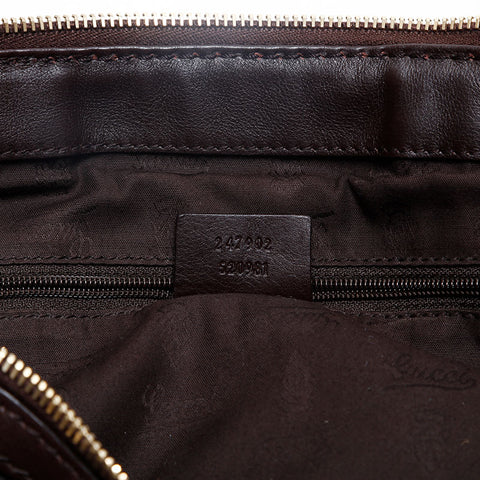 GUCCI GG Shima 2way Sukey Handbag Brown WS20116
