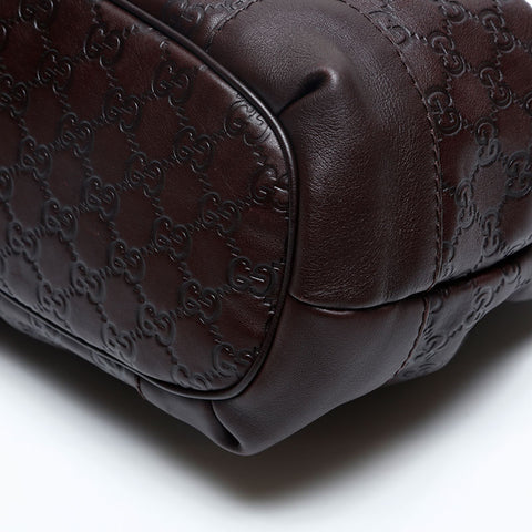 GUCCI GG Shima 2way Sukey Handbag Brown WS20116
