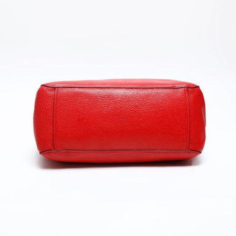 Miu Miu Leather 2way Handbag Red WS20119