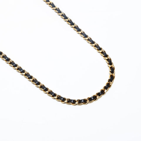 CHANEL 22nd Series 2015-2016 Caviar Skin Matelasse Chain Wallet Shoulder Bag black WS20124