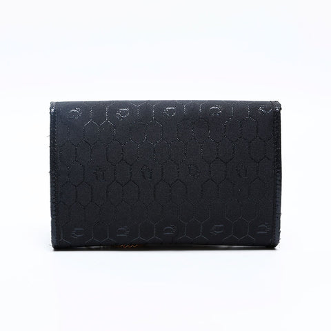 Christian Dior Honeycomb pattern logo Shoulder Bag black WS20128