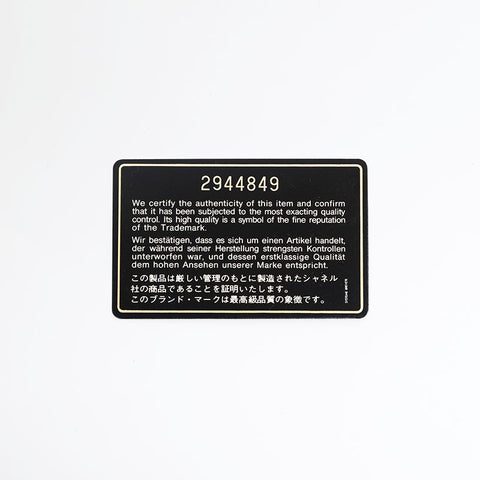極美品 シャネル CHANEL 2番台 1993-1994 キャビアスキン ショルダーバッグ  ブラック WS20130