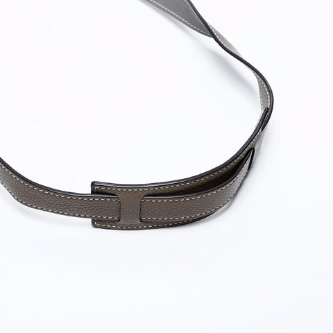CELINE Trapeze Leather Handbag gray WS20132