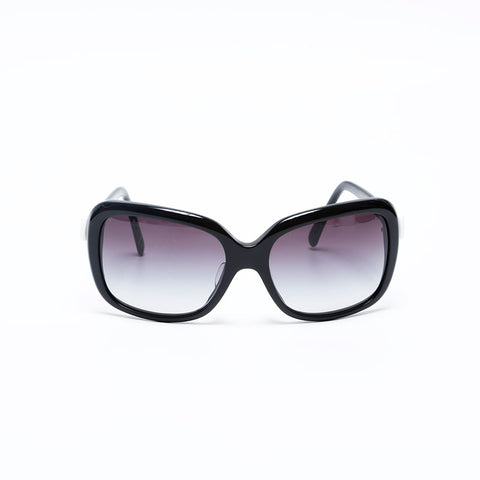 CHANEL Ribbon COCO Mark sunglasses black WS20135