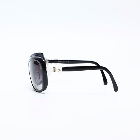 CHANEL Ribbon COCO Mark sunglasses black WS20135