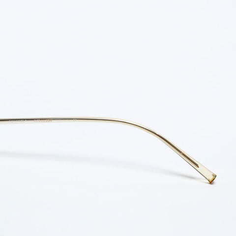CHANEL Clear Frame Rhinestone Mini COCO Mark sunglasses clear WS20136