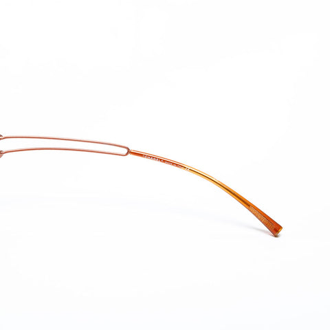 CHANEL Rimless COCO Mark sunglasses Brown WS20137