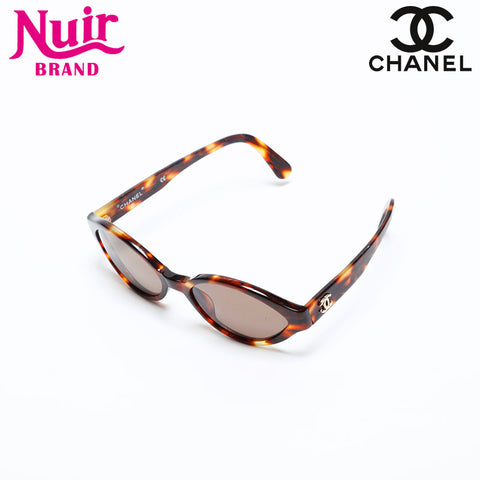 CHANEL COCO Mark sunglasses Brown WS20139