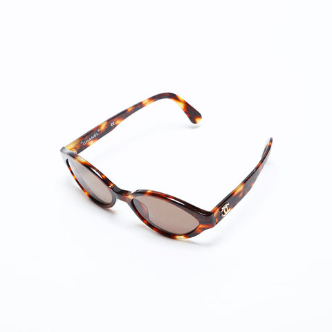 CHANEL COCO Mark sunglasses Brown WS20139
