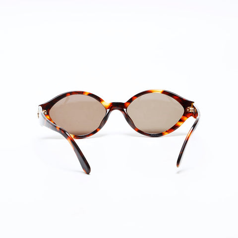 CHANEL COCO Mark sunglasses Brown WS20139