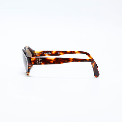 CHANEL COCO Mark sunglasses Brown WS20139