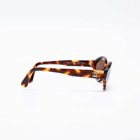 CHANEL COCO Mark sunglasses Brown WS20139