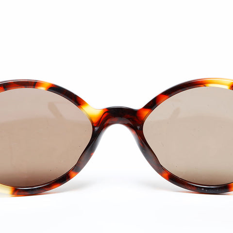 CHANEL COCO Mark sunglasses Brown WS20139