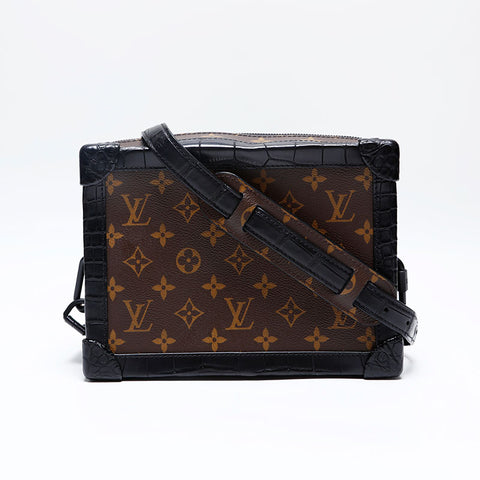 LOUIS VUITTON Monogram soft trunk Shoulder Bag Brown WS20140