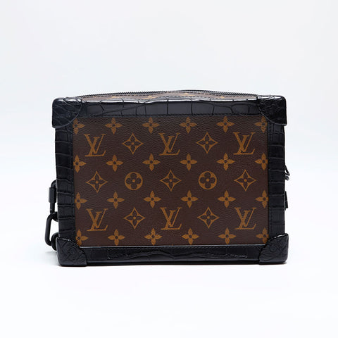 LOUIS VUITTON Monogram soft trunk Shoulder Bag Brown WS20140