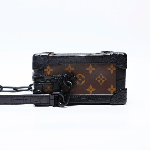 LOUIS VUITTON Monogram soft trunk Shoulder Bag Brown WS20140