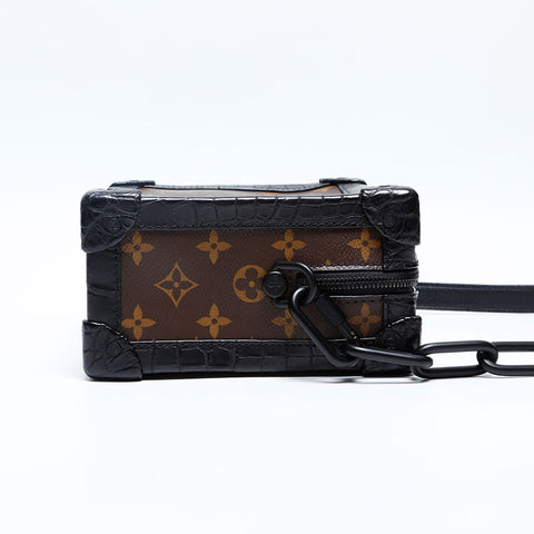 LOUIS VUITTON Monogram soft trunk Shoulder Bag Brown WS20140