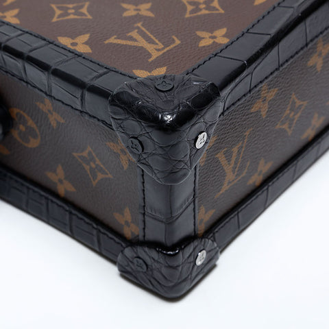 LOUIS VUITTON Monogram soft trunk Shoulder Bag Brown WS20140