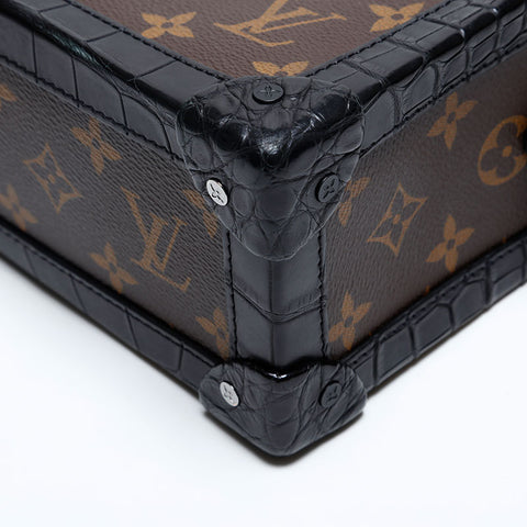 LOUIS VUITTON Monogram soft trunk Shoulder Bag Brown WS20140