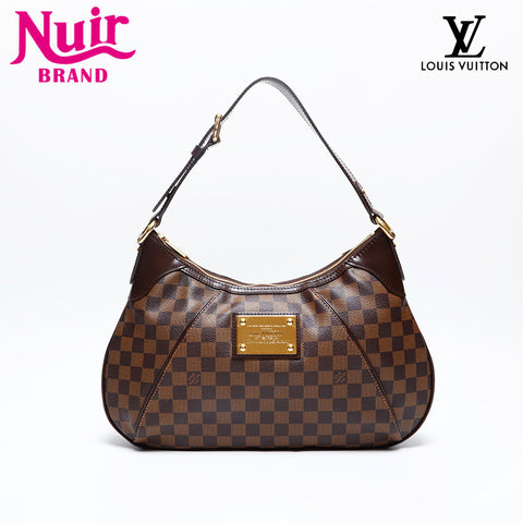 ルイ・ヴィトン LOUIS VUITTON 2008年製 ダミエ テムズGM ショルダーバッグ ブラウン WS20141