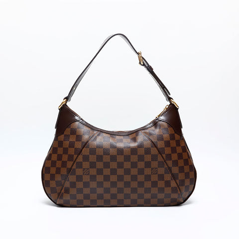 ルイ・ヴィトン LOUIS VUITTON 2008年製 ダミエ テムズGM ショルダーバッグ ブラウン WS20141