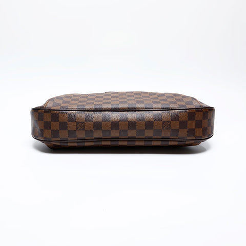 ルイ・ヴィトン LOUIS VUITTON 2008年製 ダミエ テムズGM ショルダーバッグ ブラウン WS20141