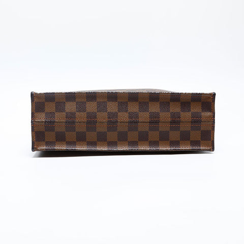 LOUIS VUITTON 2013 Damier Sac Plat PM Tote Bag Brown WS20144