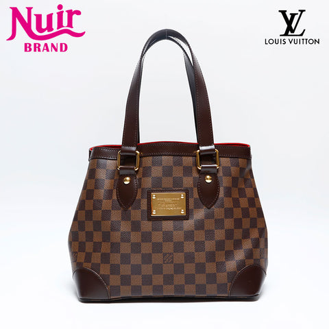 LOUIS VUITTON 2008 Damier Hampstead PM Handbag Brown WS20145