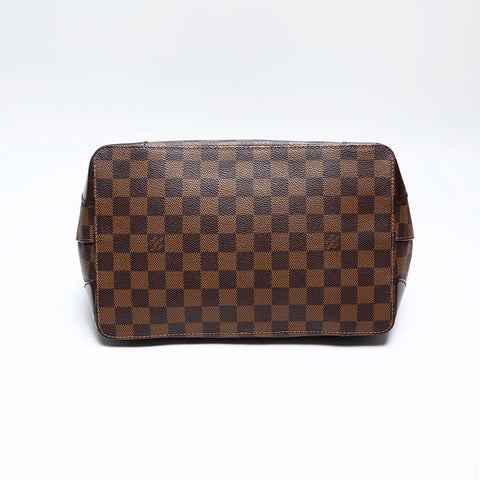 LOUIS VUITTON 2008 Damier Hampstead PM Handbag Brown WS20145