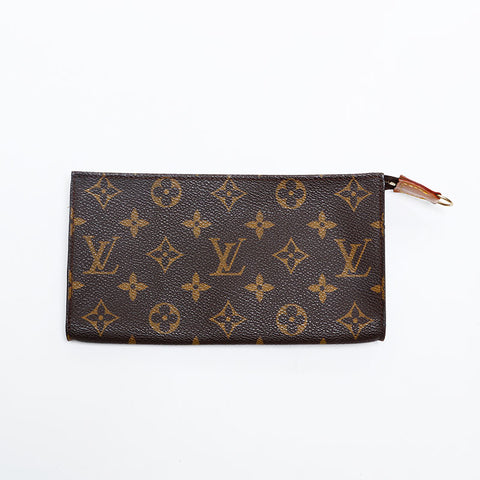 LOUIS VUITTON Monogram Sac Plat Tote Bag Brown WS20147