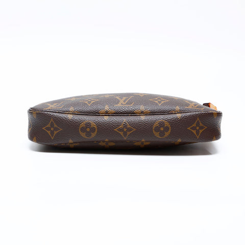 LOUIS VUITTON 2000 Monogram Pochette Accessoires Handbag Brown WS20148
