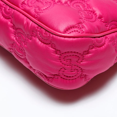 GUCCI GG Matelasse Chain Shoulder Bag pink WS20152