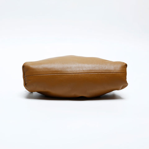 BOTTEGAVENETA Mini Pouch Leather Shoulder Bag Brown WS20157
