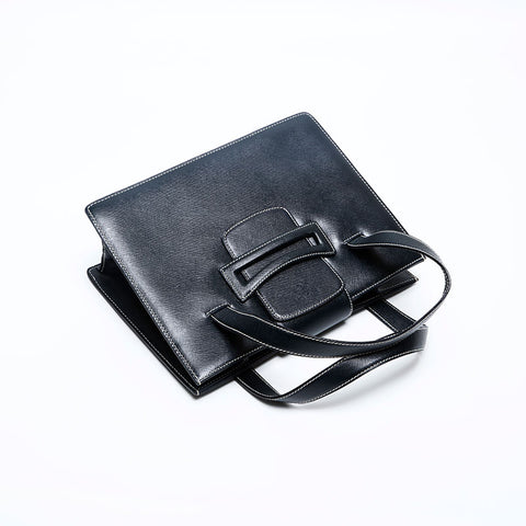 PRADA Safiano leather Handbag black WS20159