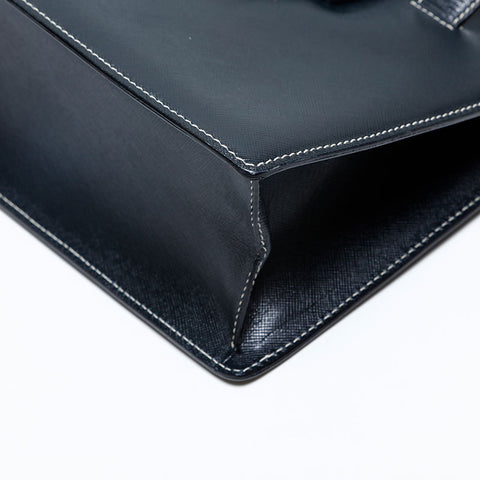 PRADA Safiano leather Handbag black WS20159