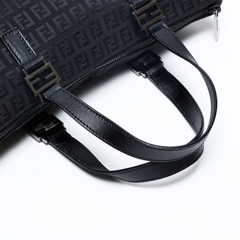 フェンディ FENDI ズッキーノ キャンバス トートバッグ ブラック WS20163